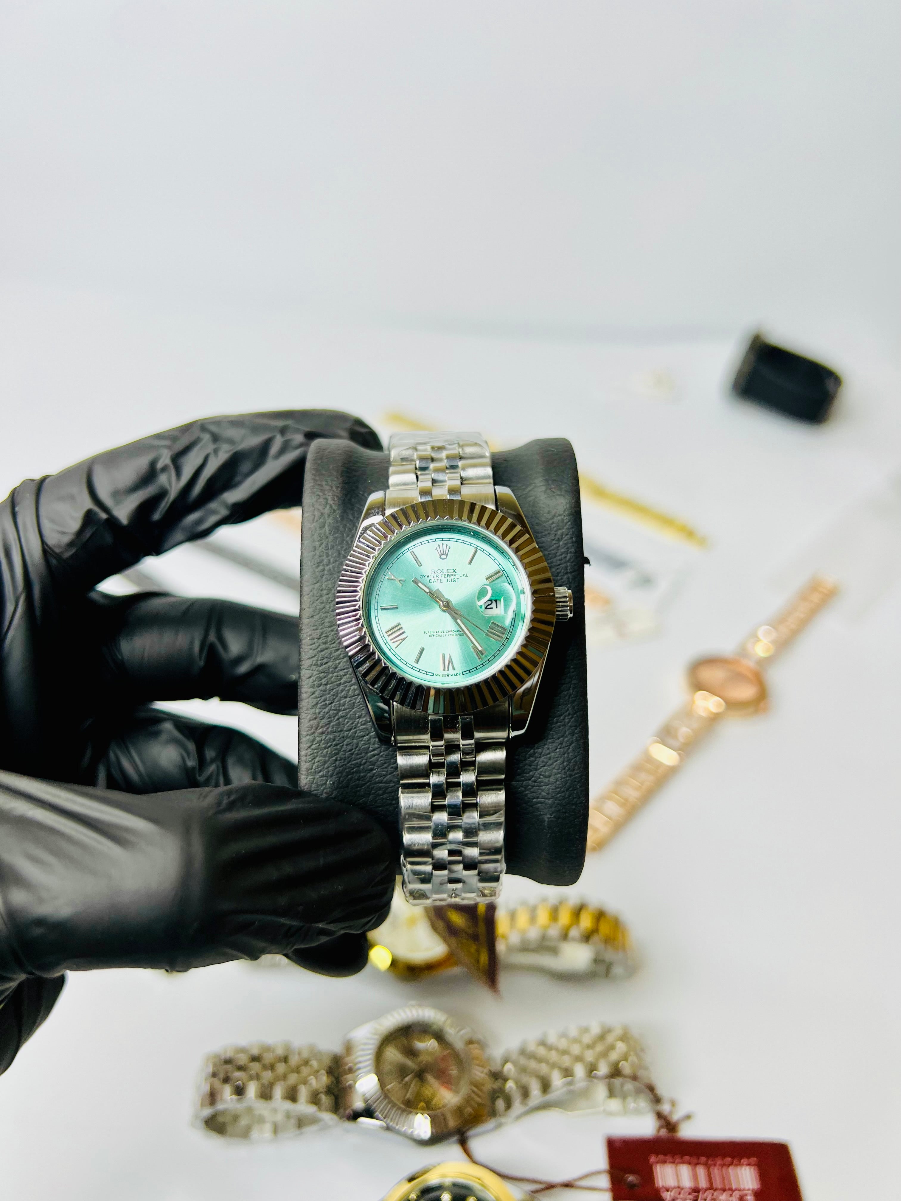 Rolex Silver Ombre With Exclusive Dial