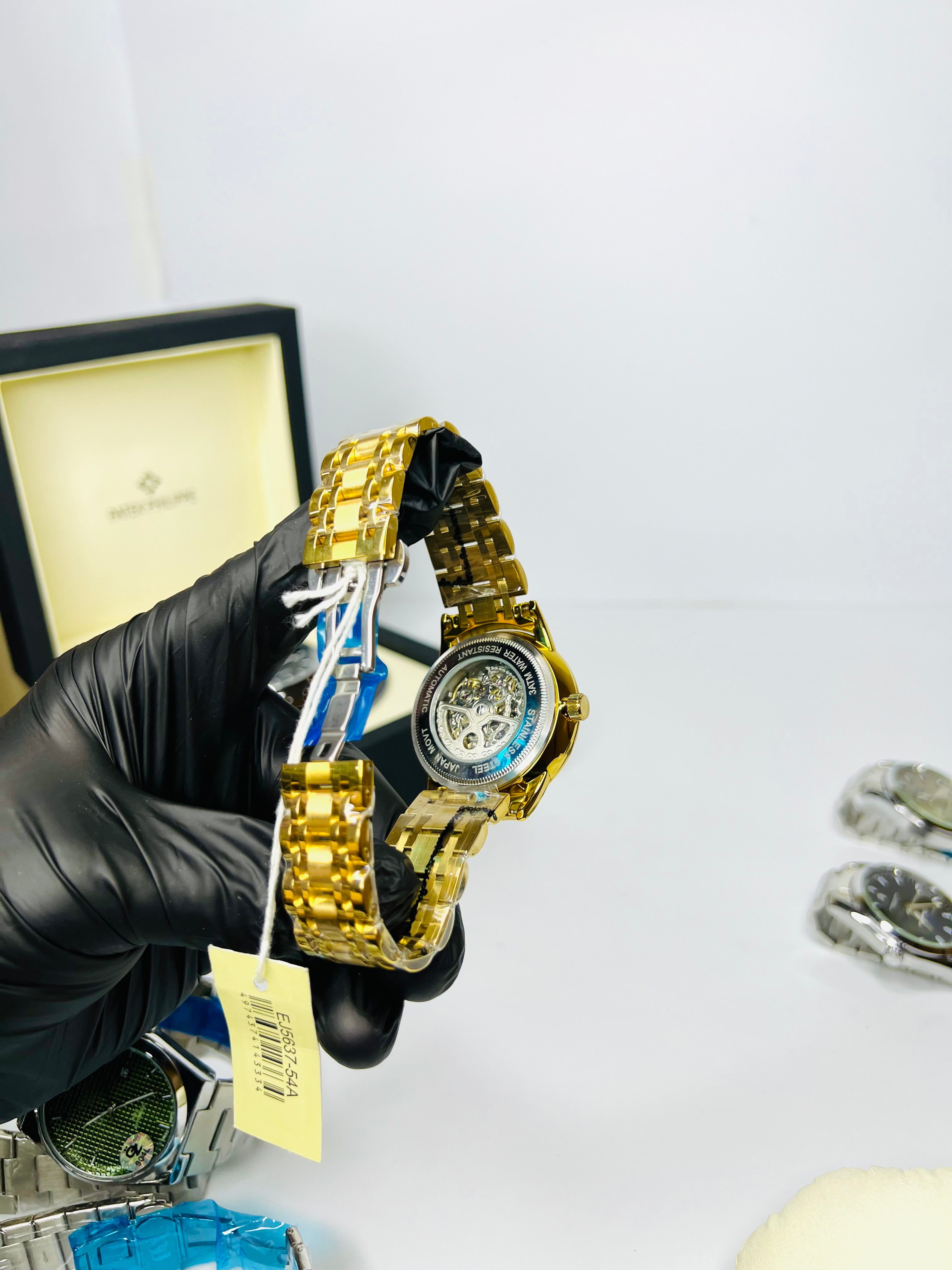 Citizen Skeleton Automatic Gold Tone